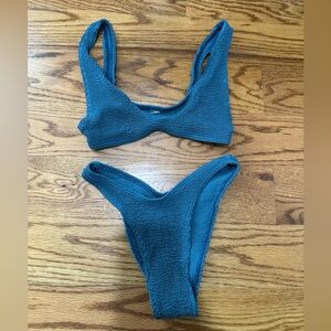 bond-eye Teal Bikini Set
